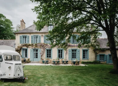 Manoir du Plessis - Terrasse & facade - Manoir