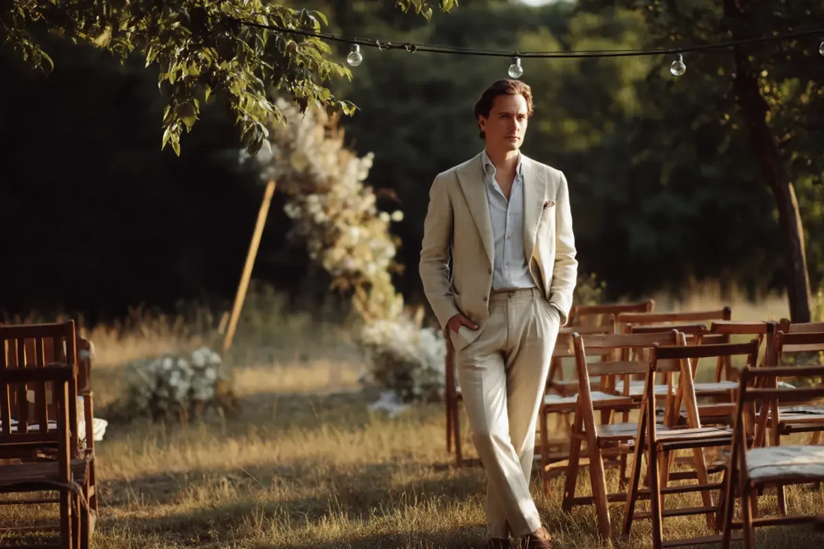 Mariage d'été : Comment rester élégant sans souffrir de la chaleur ?