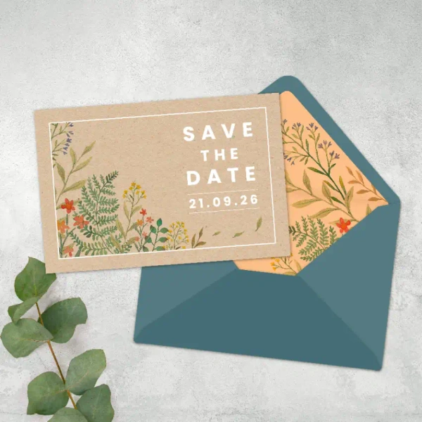 Save The Date - Jardin Secret