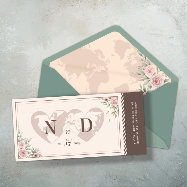Invitation - Destination Bonheur