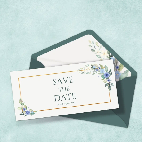 Save The Date - Mariage d'hiver