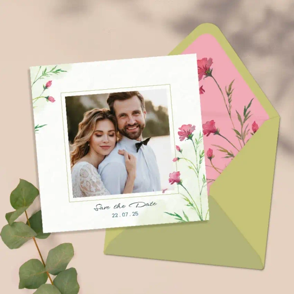 Save The Date - Brise Florale
