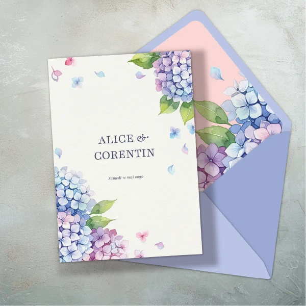 Invitation - Printemps en fleur