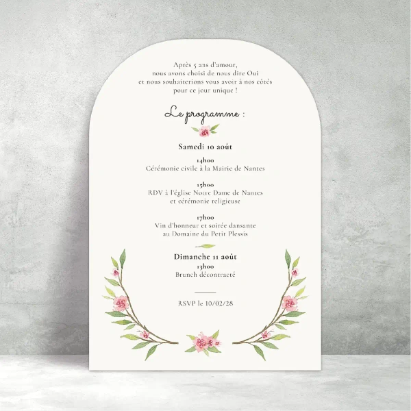 Invitation - Petit Bonheur